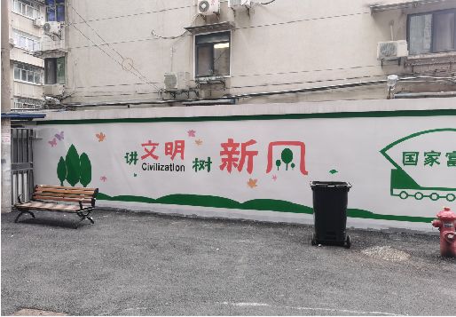 潜山社区墙绘